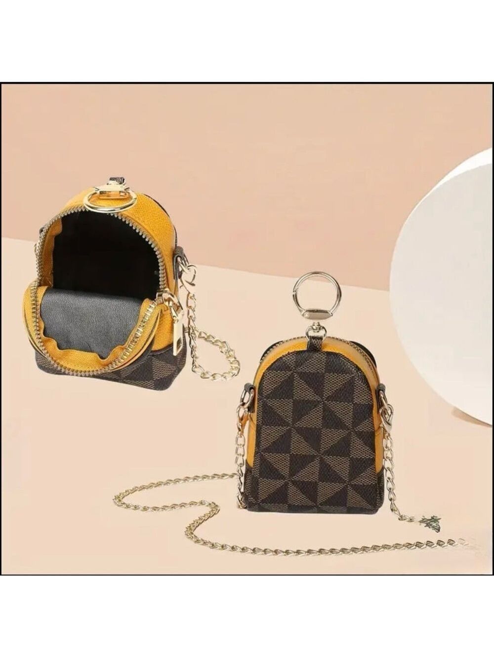 Minion Mayhem Mini Luxury Designer Crossbody Purse Bag - Picture 3 of 8